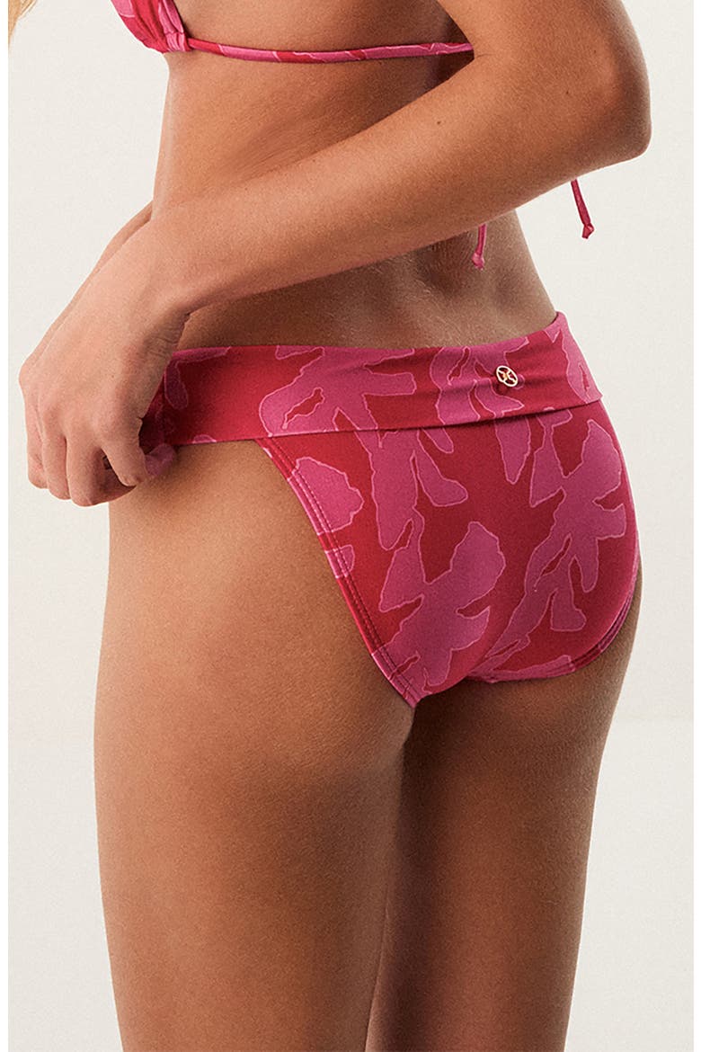 Bia Tube Bikini Bottoms, Alternate, color, RED MULTI
