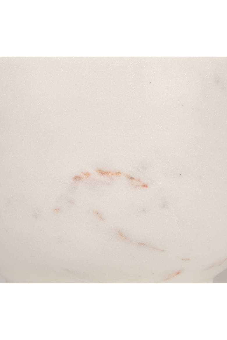 Marble Mortar and Pestle, White, Alternate, color, White