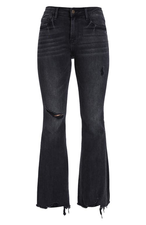 Bayeas Raw Hem Flare Jeans