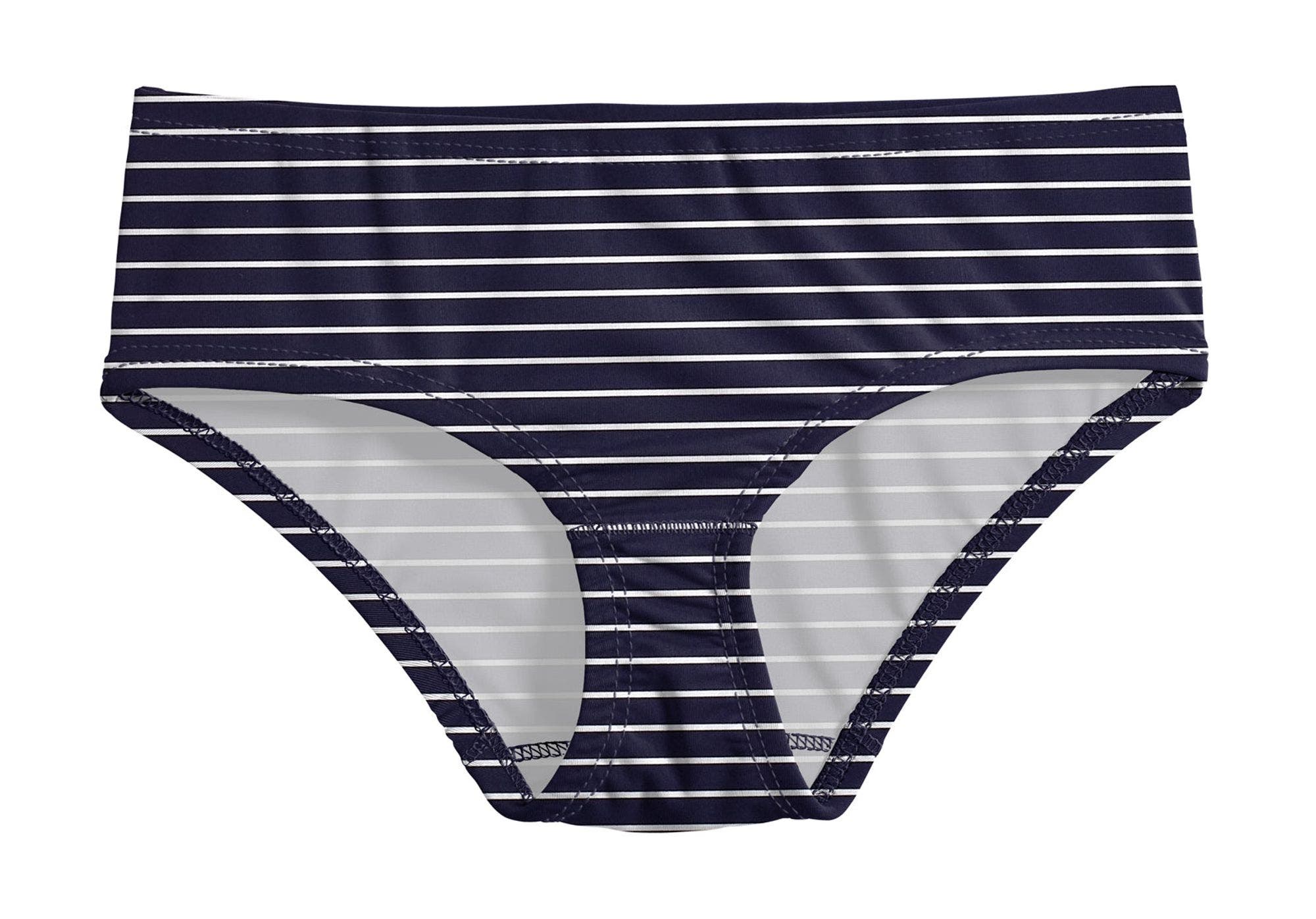 Marine Navy w/White Stripes