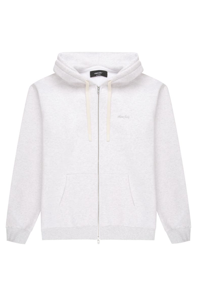 Floyd Zip Through Hood, Alternate, color, white marl