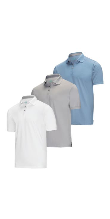 Lightweight Performance Stretch Golf Polo Shirt