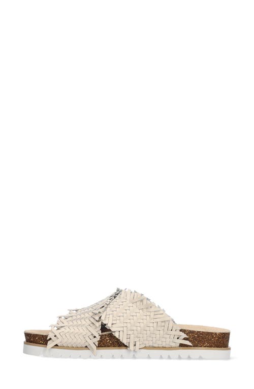 Bibi Lou Danna Slide Sandal In Blanco