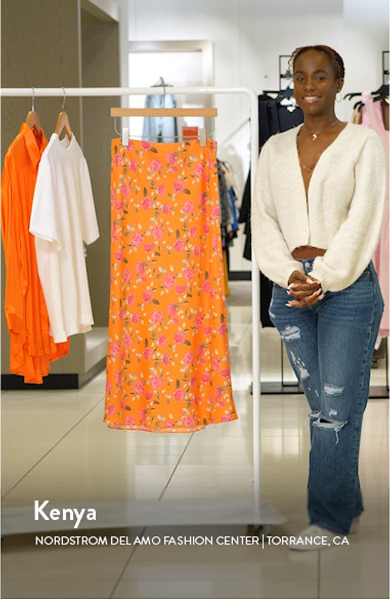 Eleanor Floral Skirt, sales video thumbnail