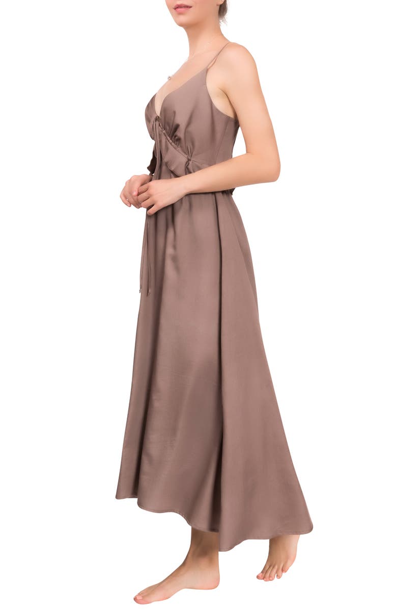 Everyday Ritual Sophia Nightgown, Alternate, color, Chocolate