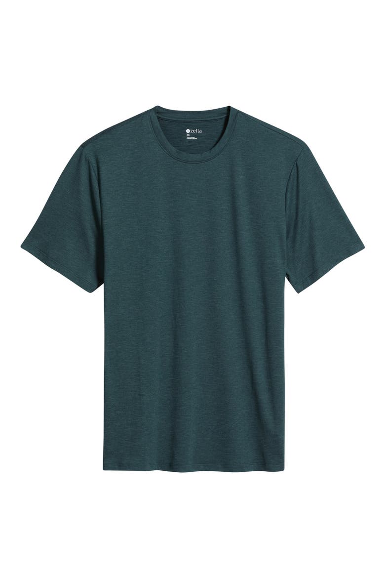 Dynamic T-Shirt, Main, color, GREEN MAGICAL HEATHER