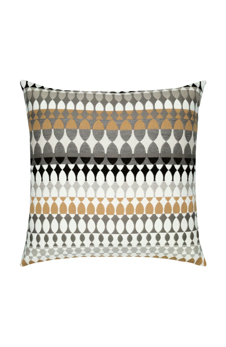 Elaine Smith Modern Oval Indoor 
Outdoor Woven Accent Pillow, Main, color, Dune