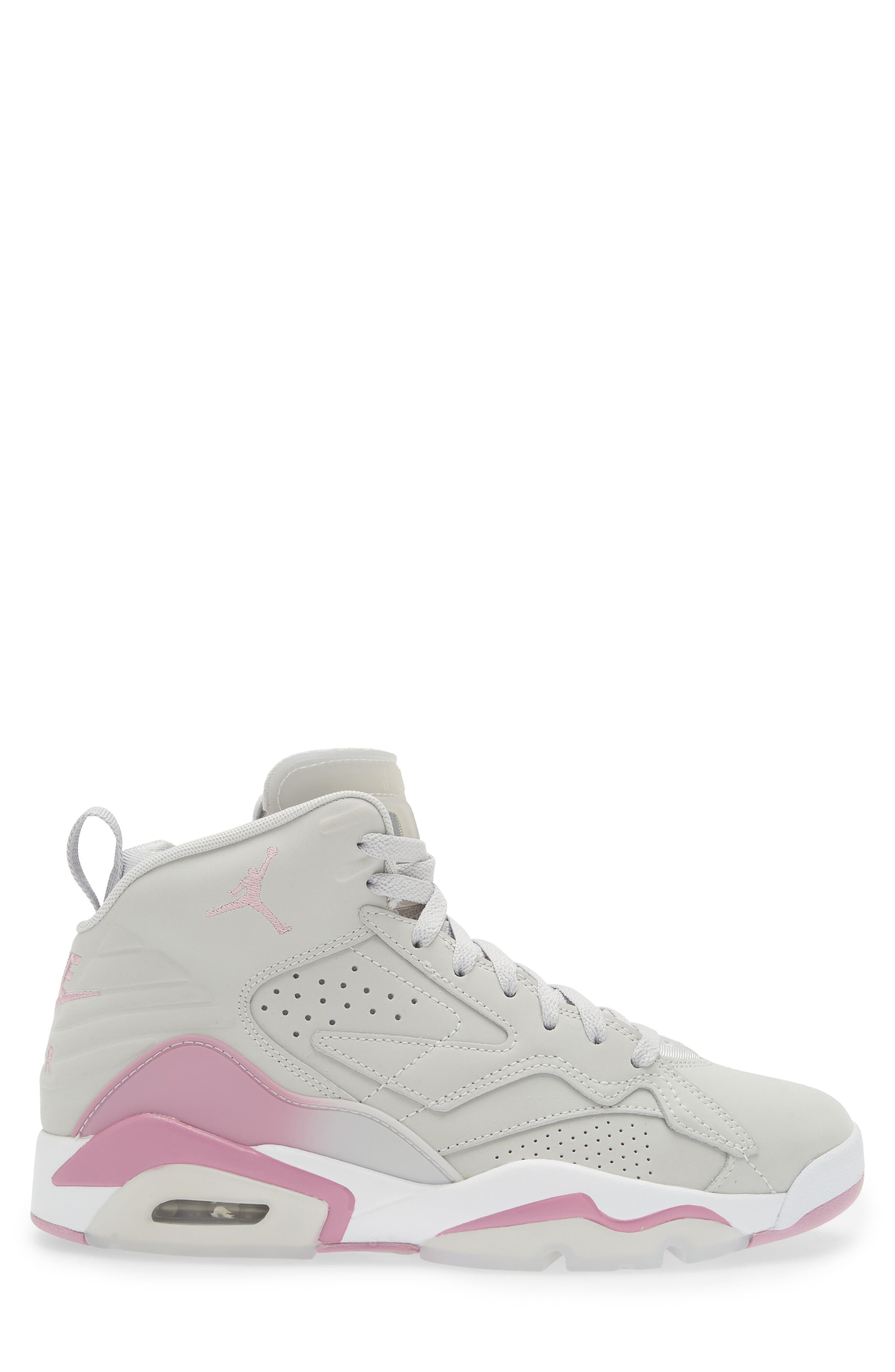 Jumpman 3-Peat Sneaker, Alternate, color, NEUTRAL GREY/ ORCHID/ WHITE