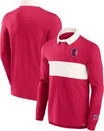 FANATICS Men's Fanatics Branded Red St. Louis City SC Penalty Kick Long Sleeve Polo