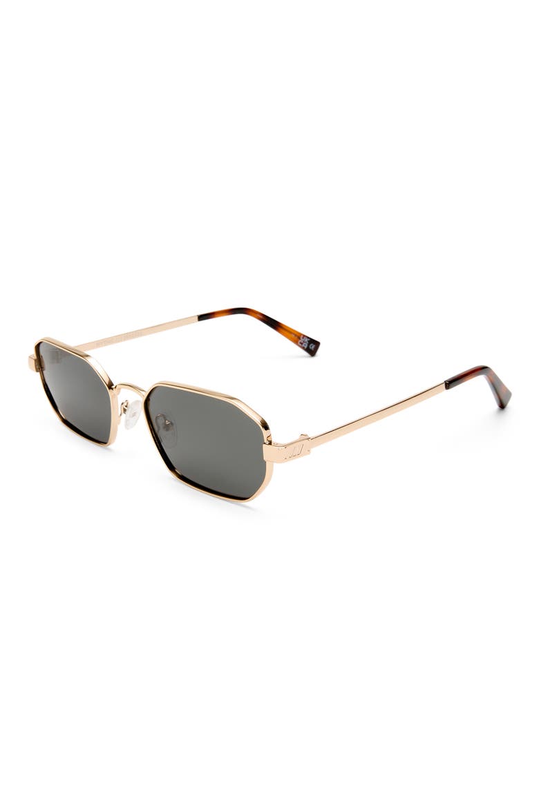 Mythic 57mm Square Sunglasses, Alternate, color, GOLD / SMOKE MONO POLARIZED