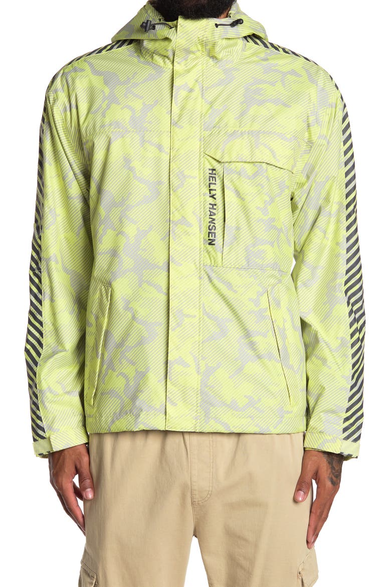 Vector Packable Rain Jacket, Alternate, color, SUNNY LIME