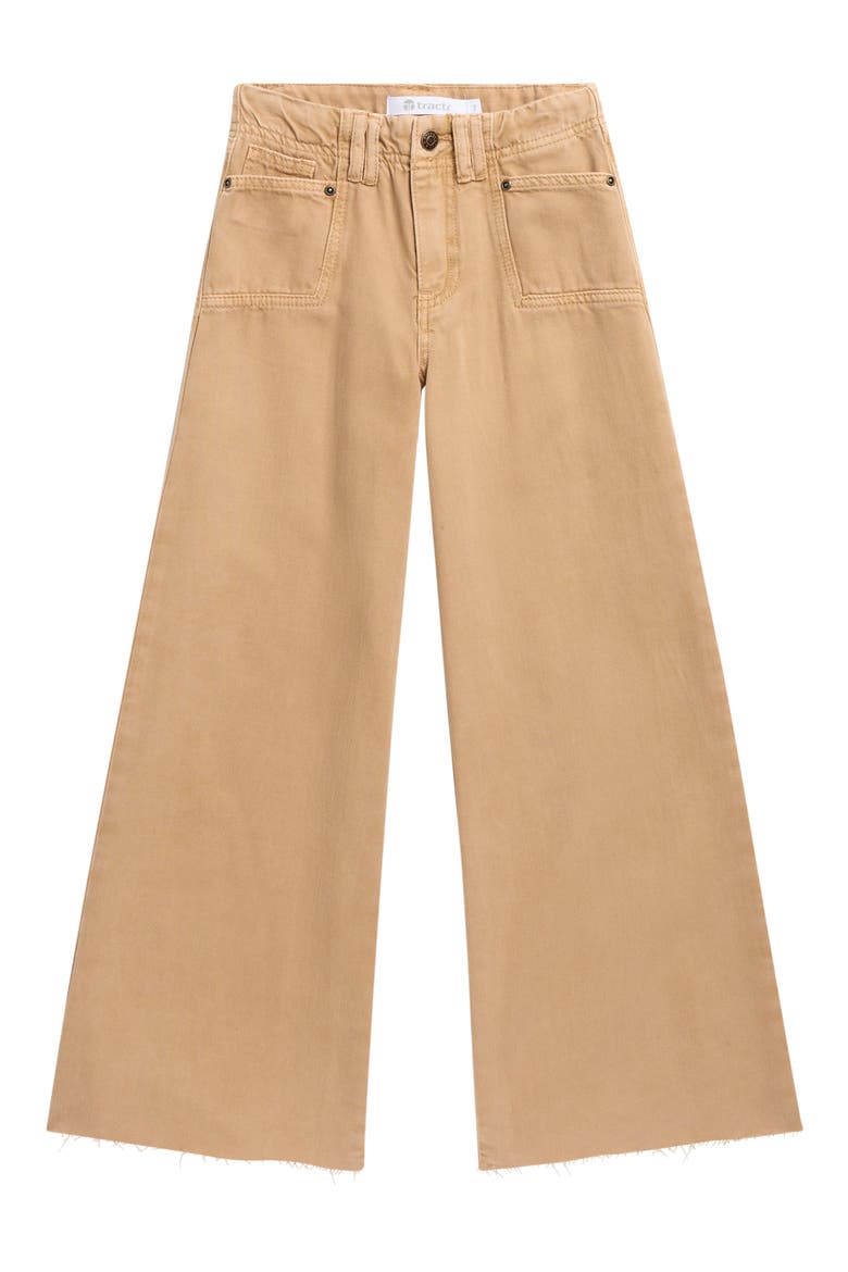 Kids' Utility Wide Leg Jeans, Main, color, TAN