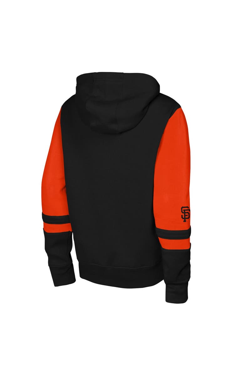 Outerstuff Men's Outerstuff Black San Francisco Giants Stadium Colorblock Full-Zip Hoodie, Alternate, color, Black