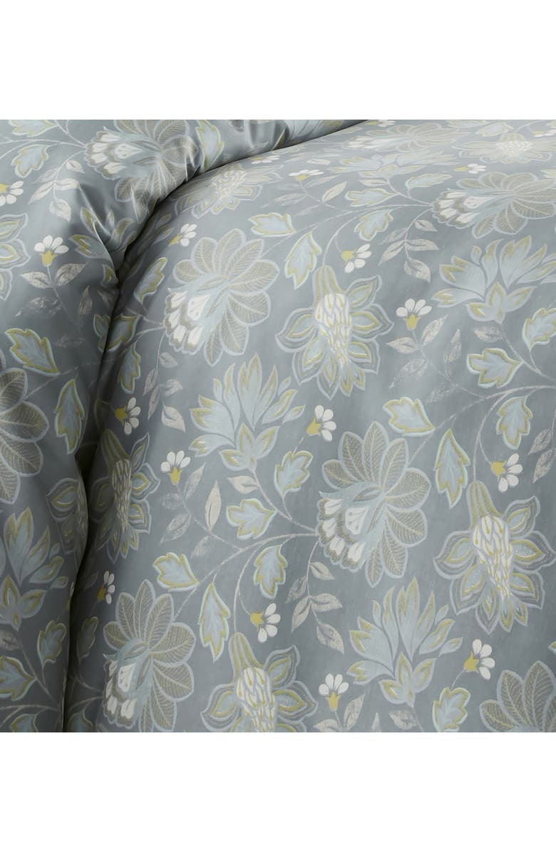 SOUTHSHORE FINE LINENS Infinite Blossom Duvet Cover Set, Alternate, color, Blue
