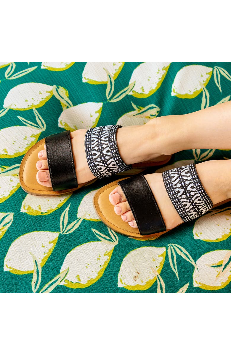 Minnetonka Franky Slide Sandal, Alternate, color,