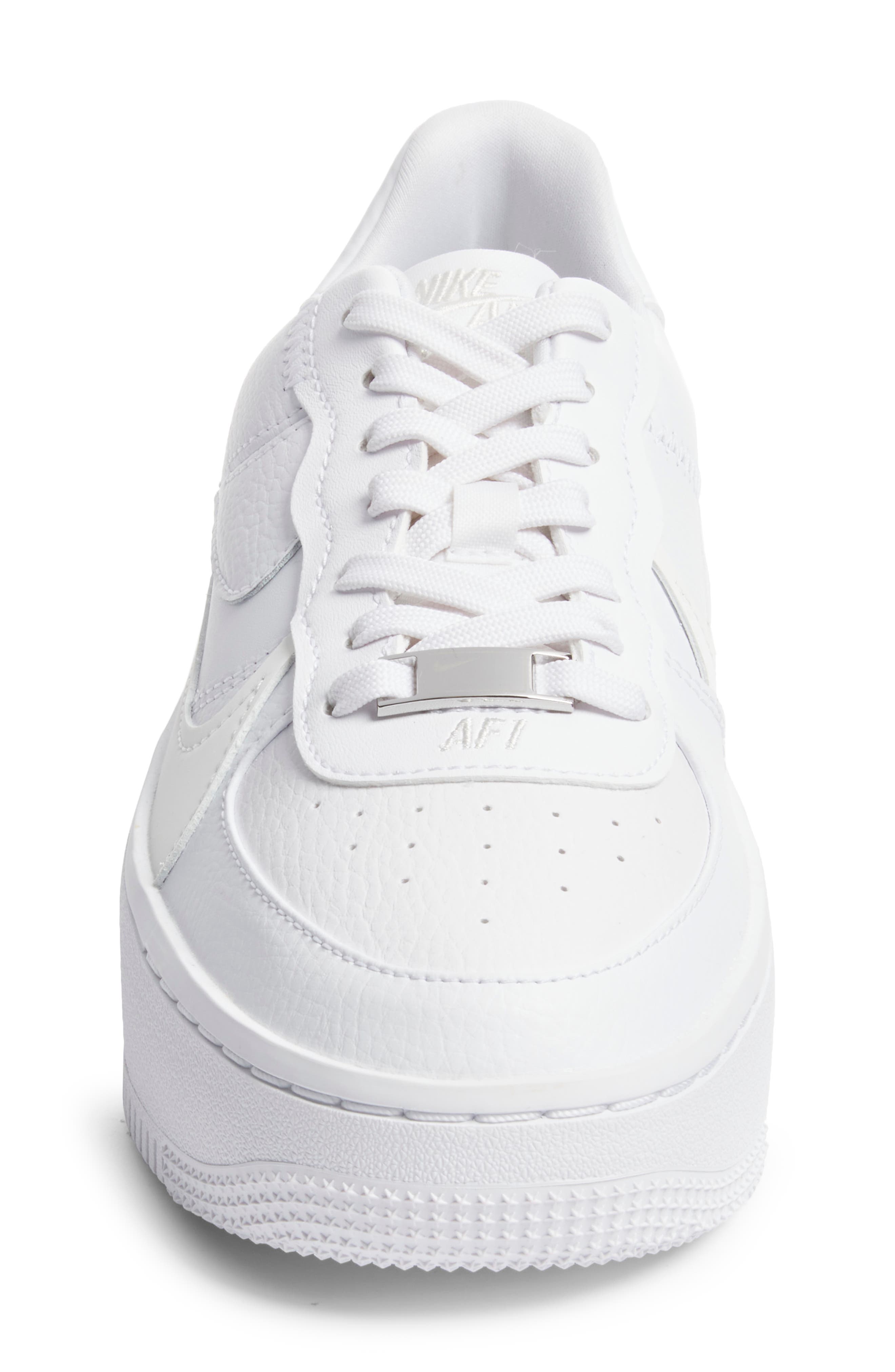 Air Force 1 PLT.AF.ORM Sneaker, Alternate, color, WHITE/ SUMMIT WHITE
