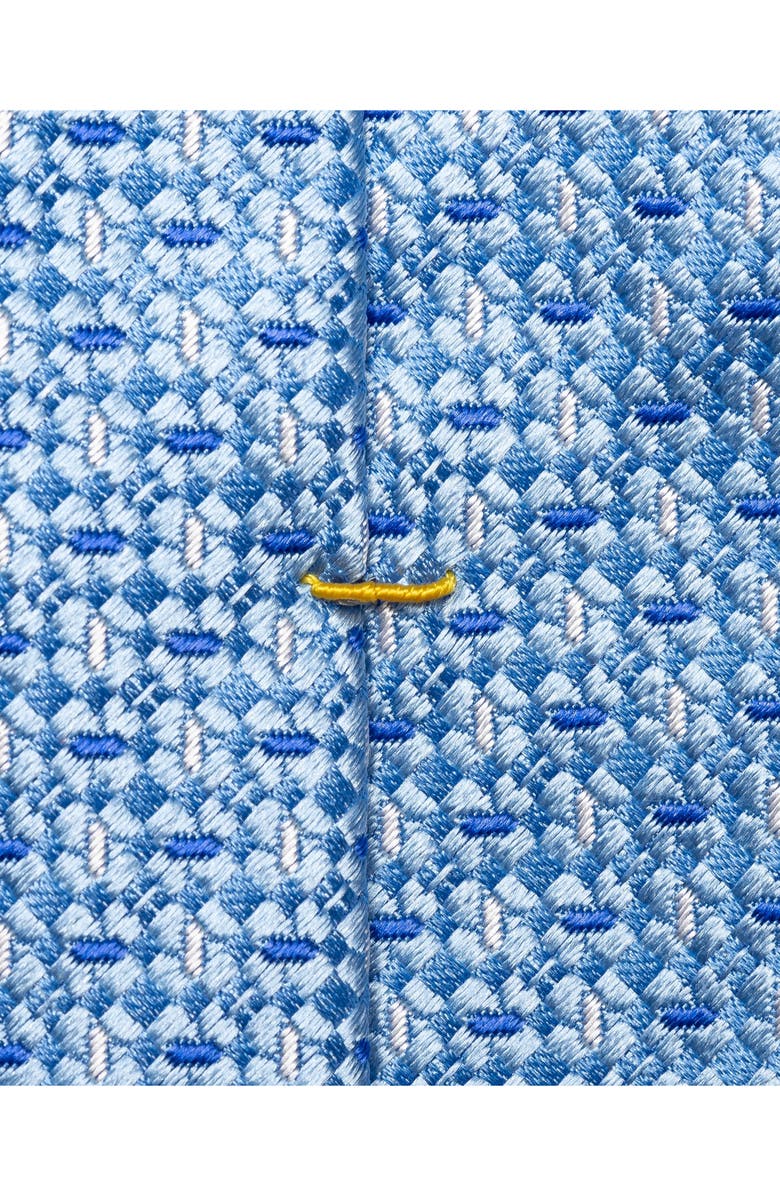 Eton Micropattern Silk Tie, Alternate, color,