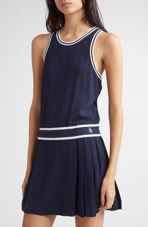 Sporty And Rich Sporty & Rich Dress In Blue