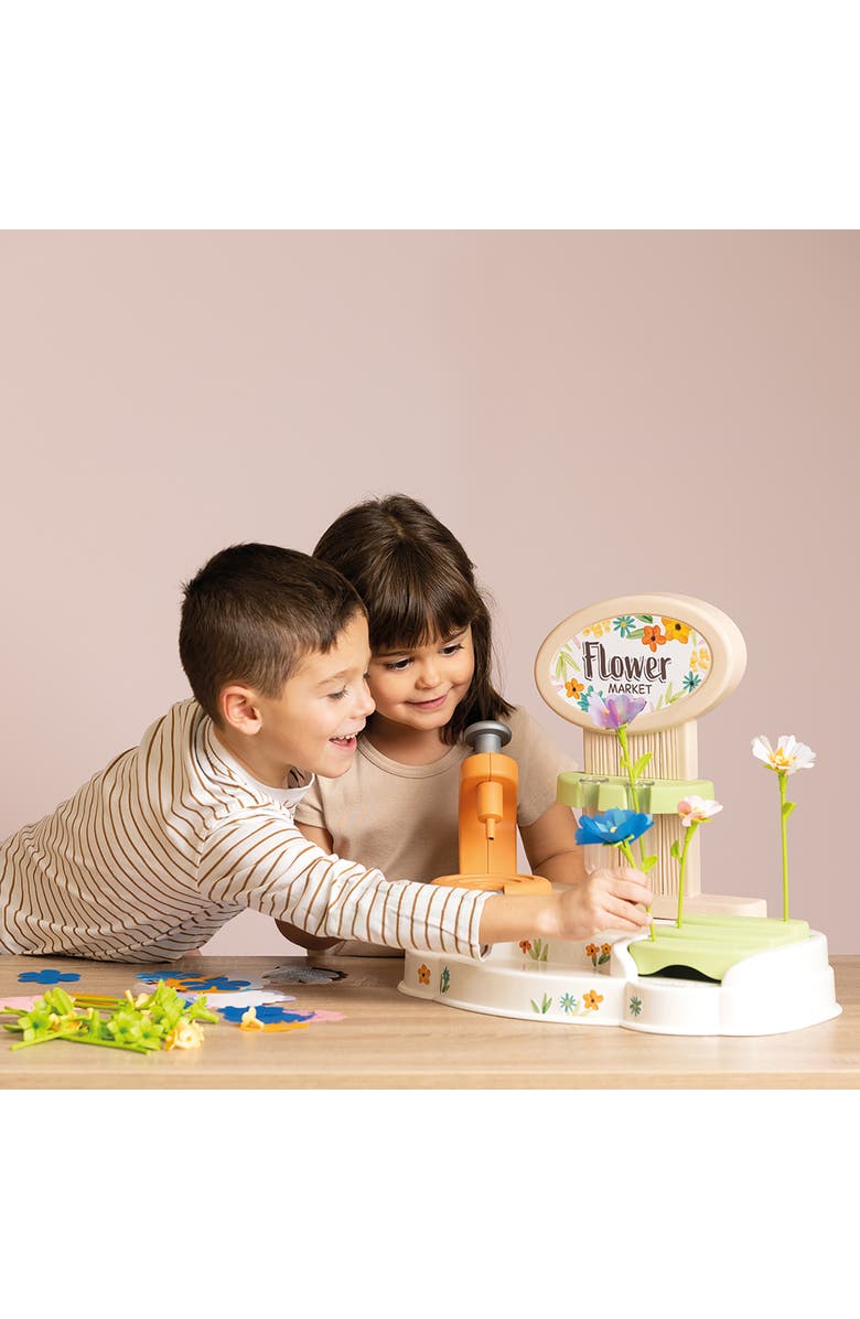 Smoby Flower Market Kids Diy 100 Piece Set, Alternate, color, Multicolored