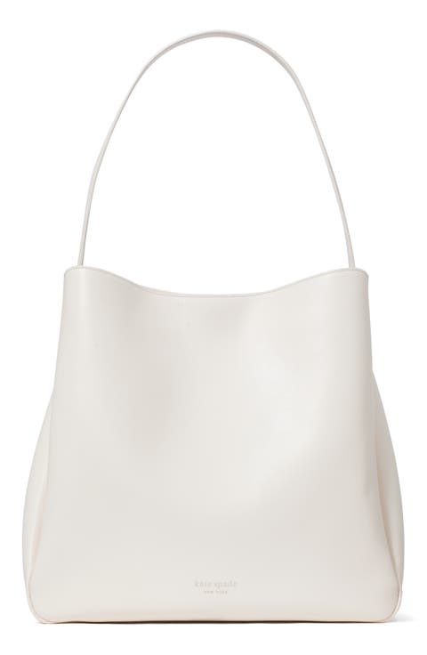 large grace leather shoulder bag