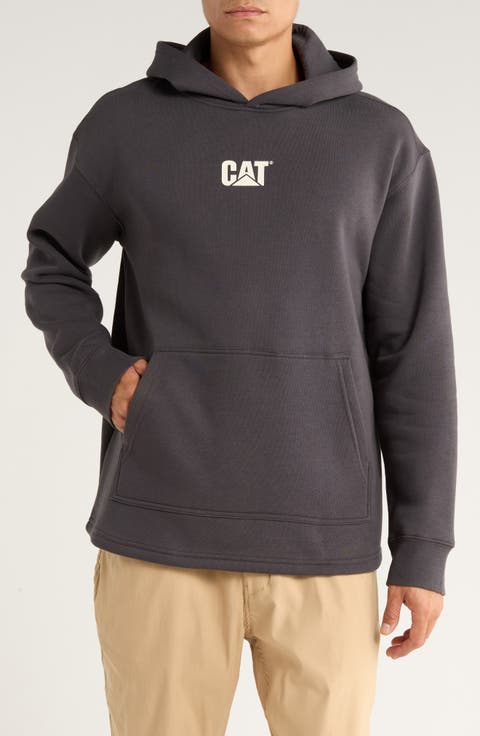 Crop Logo Graphic Hoodie