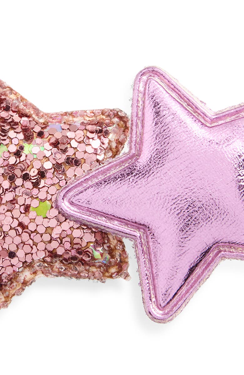 Cara Kids' Set of 3 Snap Clips, Alternate, color, Pink