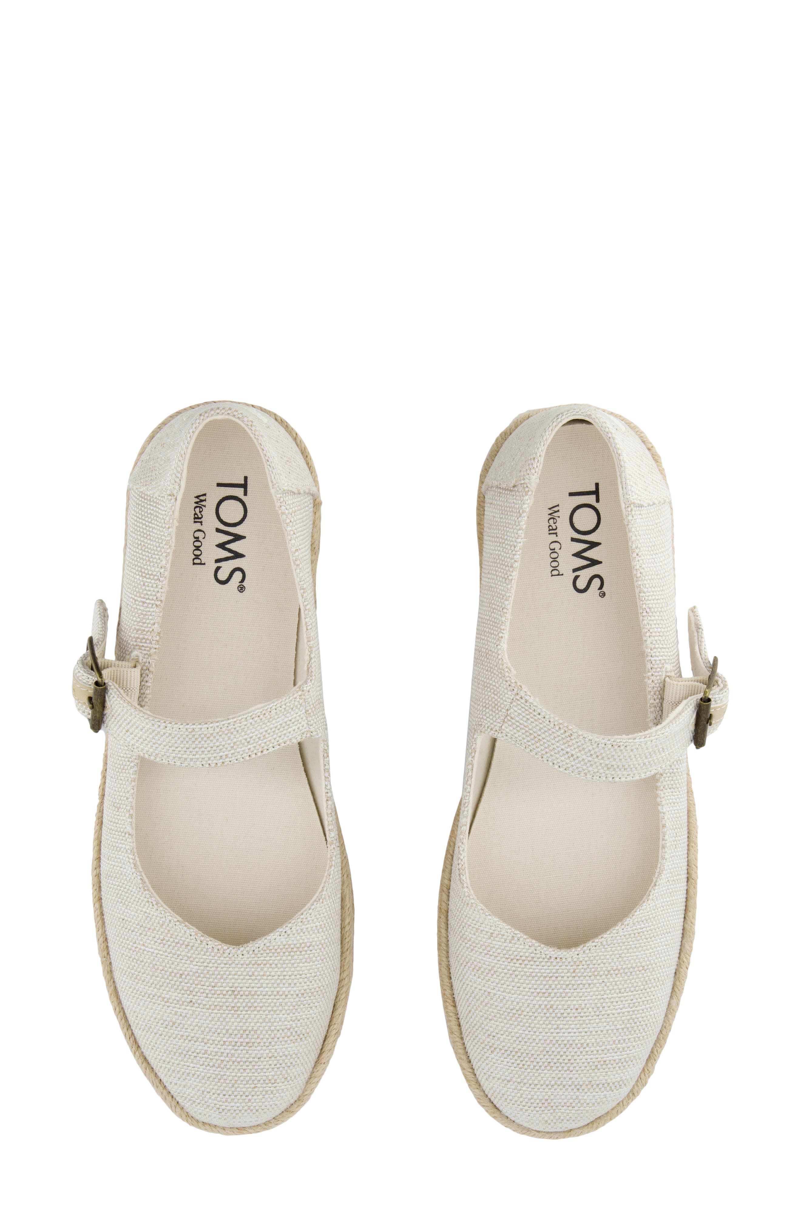 TOMS Carolina Mary Jane, Alternate, color, Natural