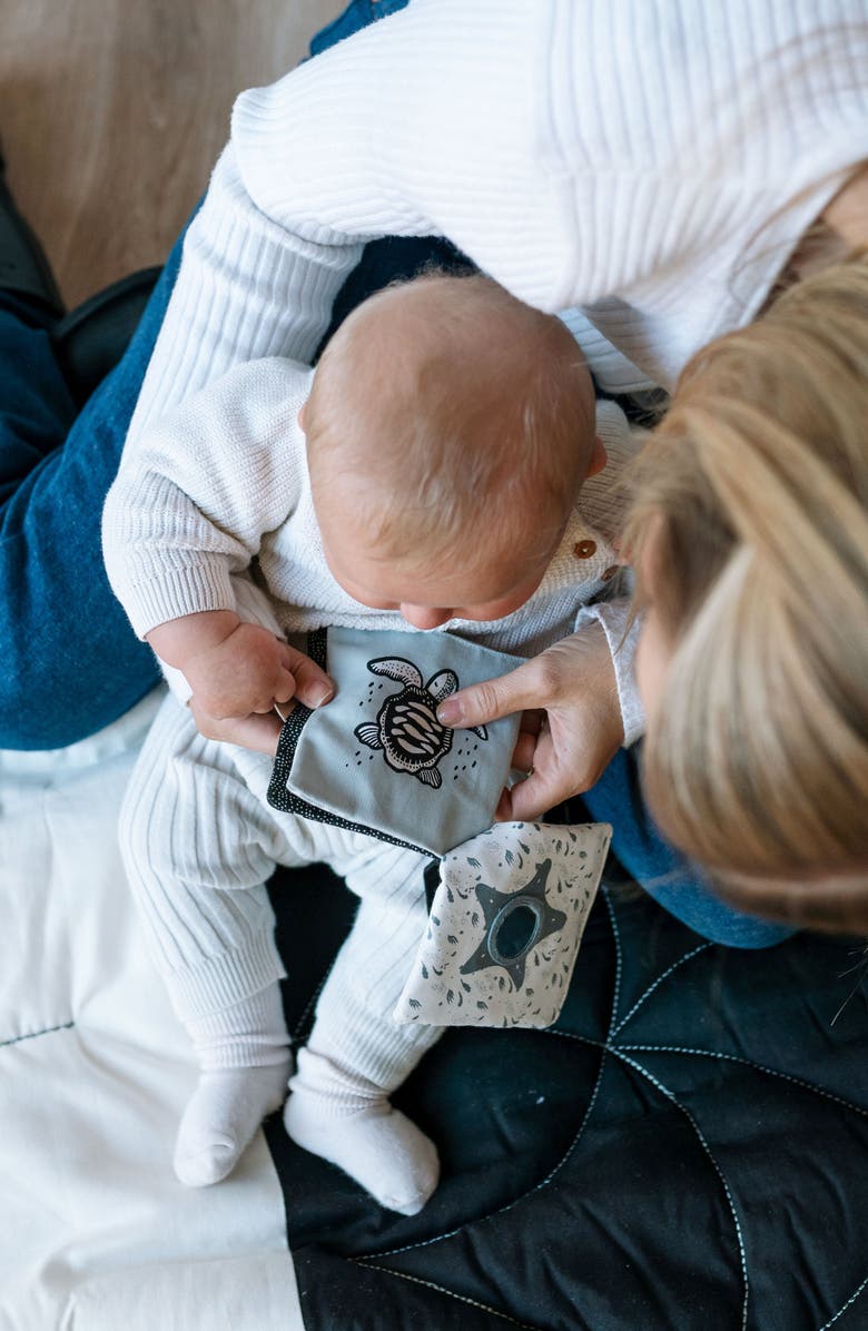 Wee Gallery Developmental Bundle for Baby - Ocean, Alternate, color, Ocean