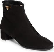 Prada Block Heel Bootie