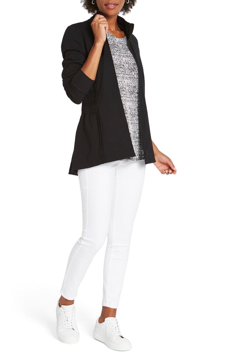 NIC+ZOE The Perfect Zip Front Knit Jacket, Alternate, color, 