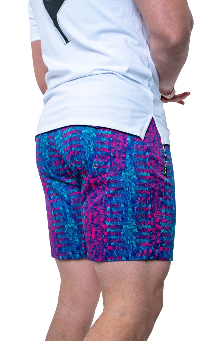 Maceoo Swim Lion Crossfade Multi Swim Trunks, Alternate, color, 