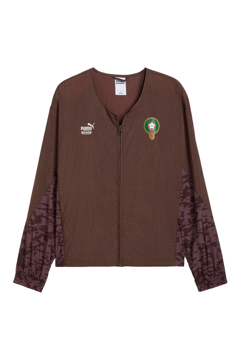 x Morocco x Salehe Bembury King Track Jacket (Nordstrom Exclusive), Alternate, color, CHOCOLATE BROWN