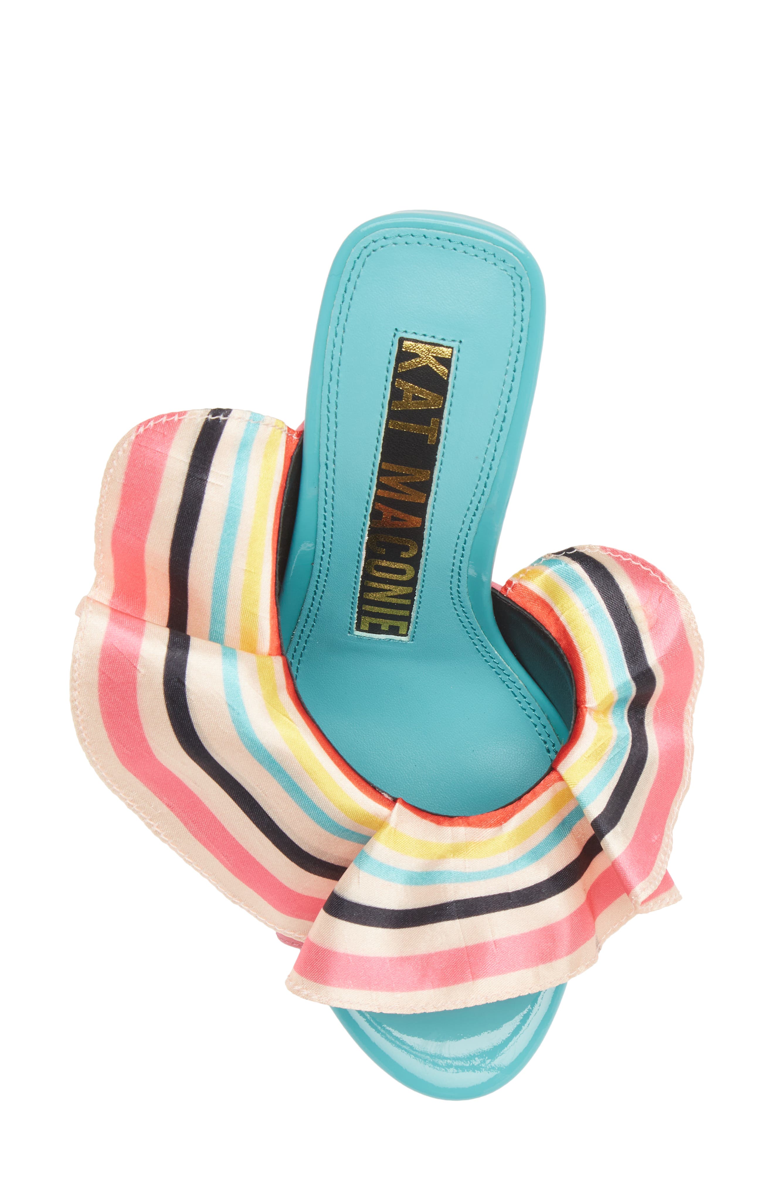 KAT MACONIE Desiree Ruffle Sandal, Alternate, color, 