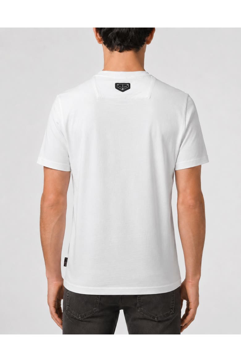 T-Shirt Round Neck Ss Men, Alternate, color, white