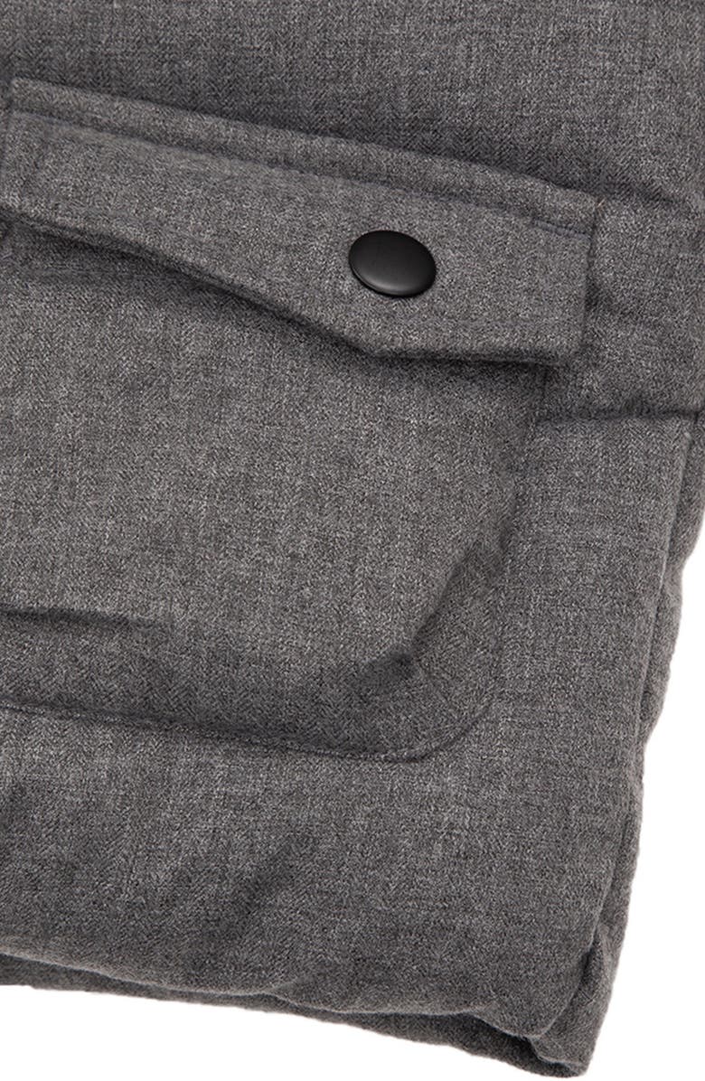 Rokka&Rolla Cozy Fleece Lined Warm Winter Coat with Hood, Alternate, color, Winter Grey