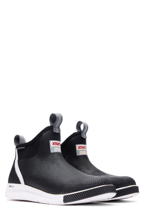 Xtratuf Waterproof Ankle Deck Sport Boot In Black
