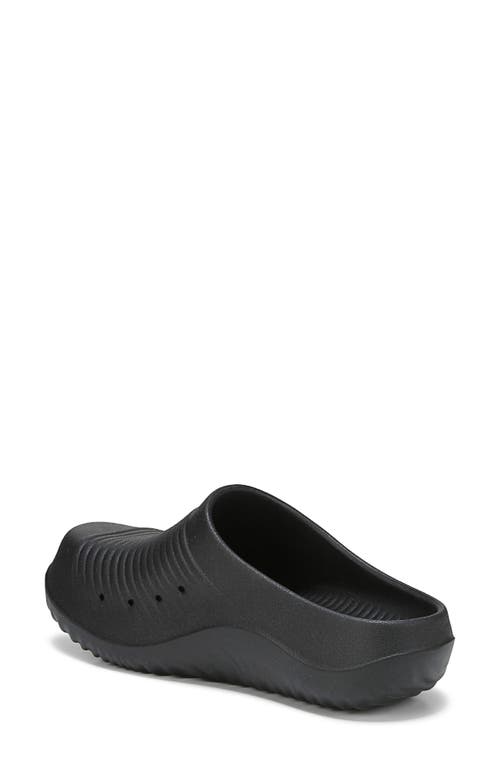 Ryka Women's Echo Recovery Round Toe Slip On Clogs In Black