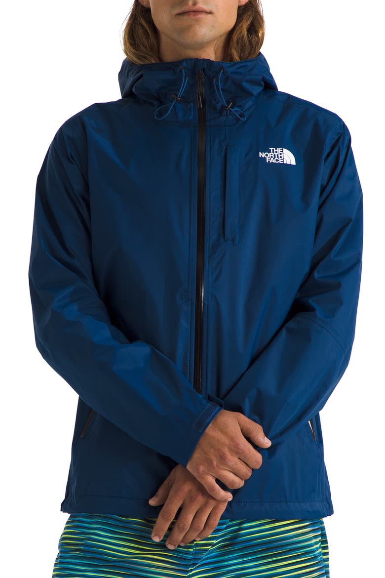 Alta Vista Water Repellent Packable Hooded Jacket, Main, color, ESTATE BLUE