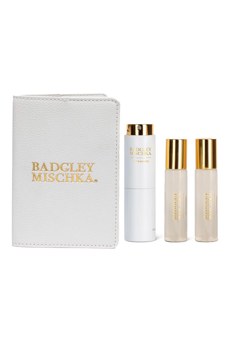 Cap d'Antibes Extrait de Parfum Twist & Spray Travel Set (Nordstrom Exclusive) $100 Value, Main, color, WHITE