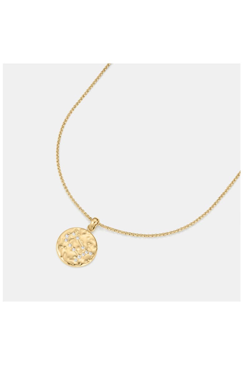 Zodiac Talisman Necklace, Alternate, color, GOLD - GEMINI