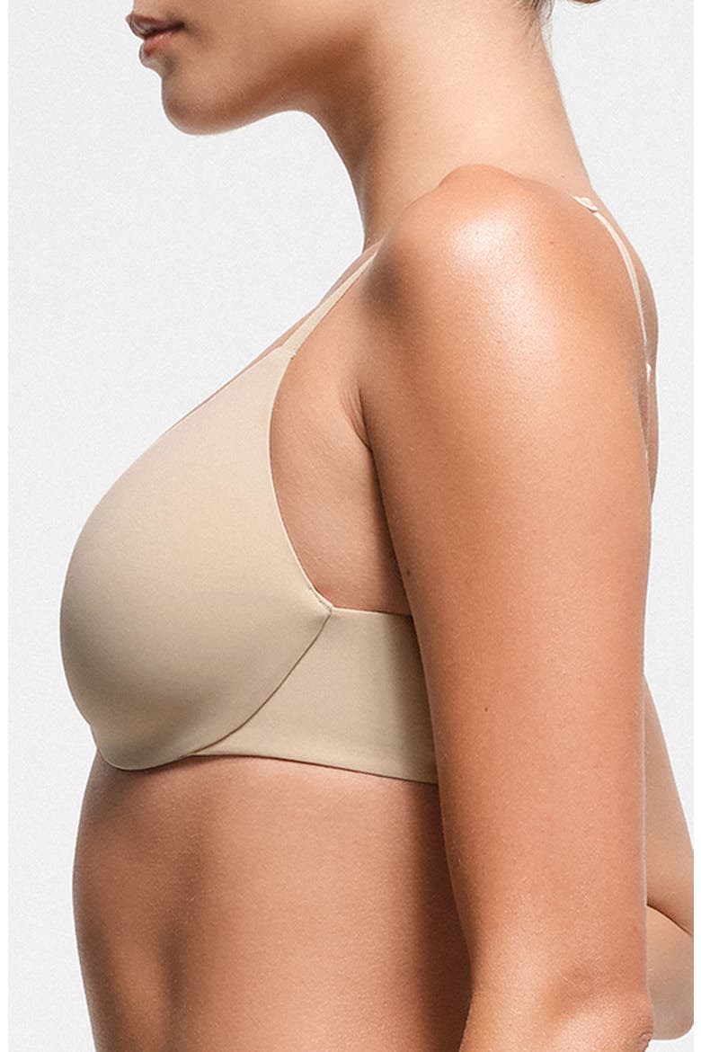 Smoothing Intimates Full Coverage Underwire Bra, Alternate, color, CLAY