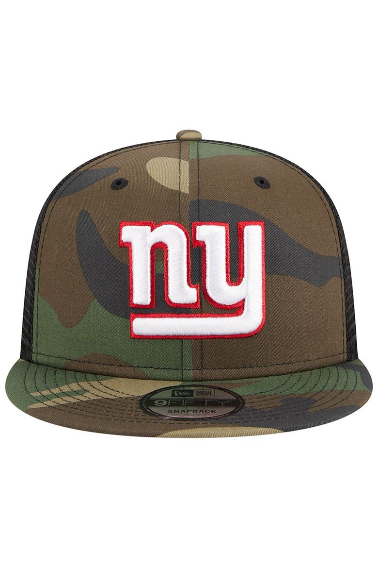 Men's New Era Camo New York Giants  Main Trucker 9FIFTY Snapback Hat, Alternate, color, Camo