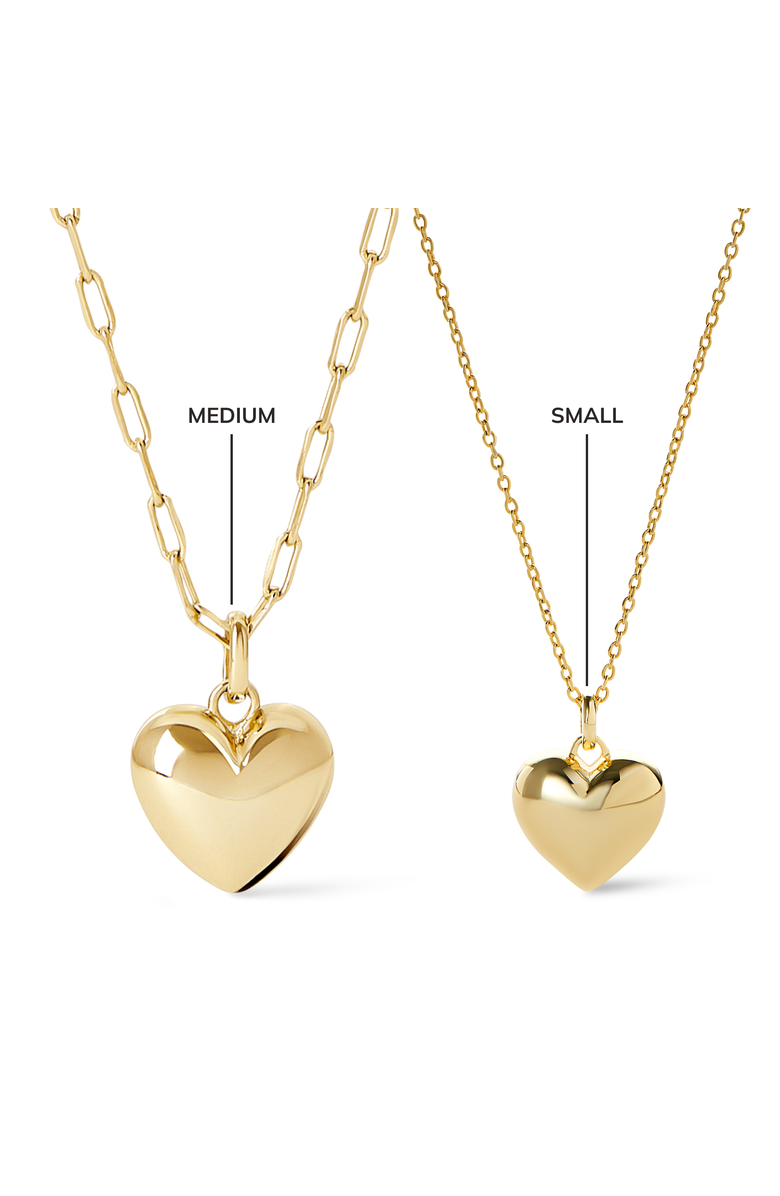Ana Luisa Gold Heart Necklace - Lev Small, Alternate, color, Gold
