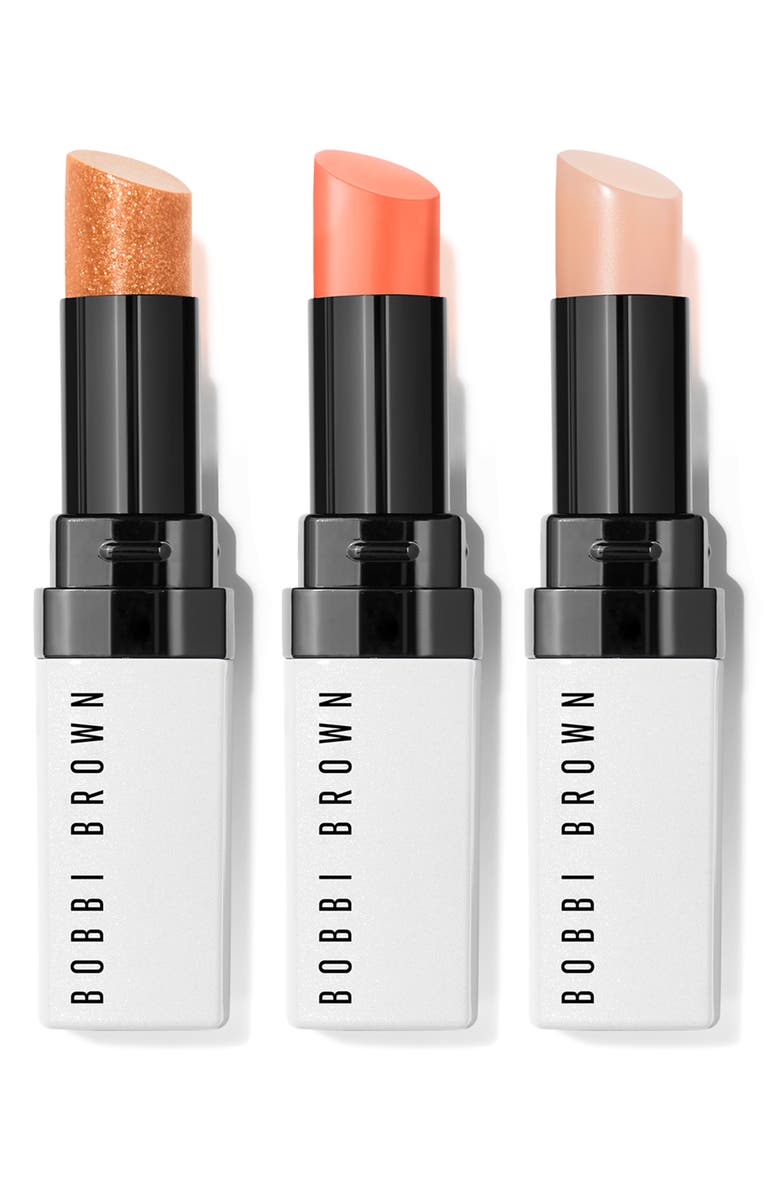 Bobbi Brown Travel Size Extra Lip Tint Sheer Tinted Lip Balm Set USD $25 Value, Alternate, color, 
