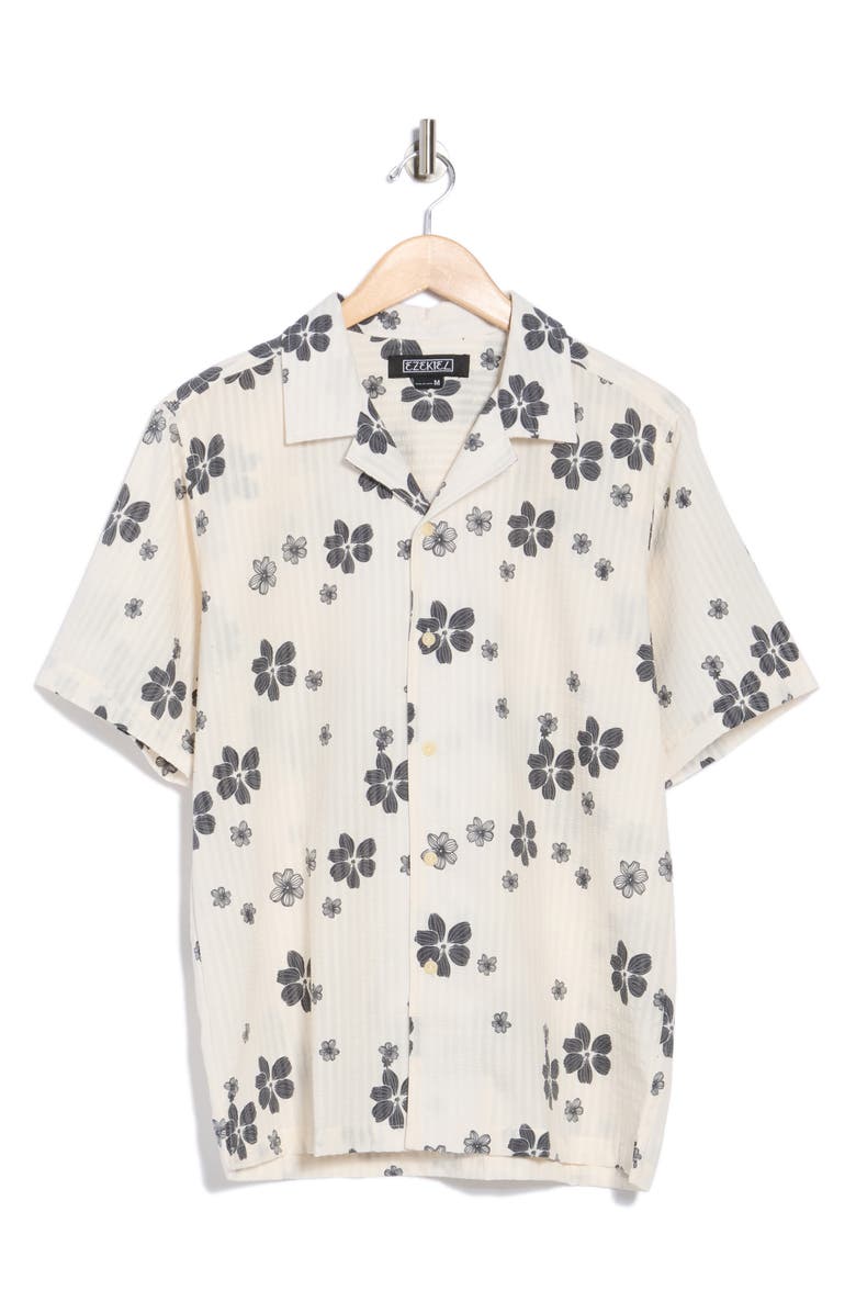Ezekiel Sydney Short Sleeve Button-Down Shirt, Alternate, color,