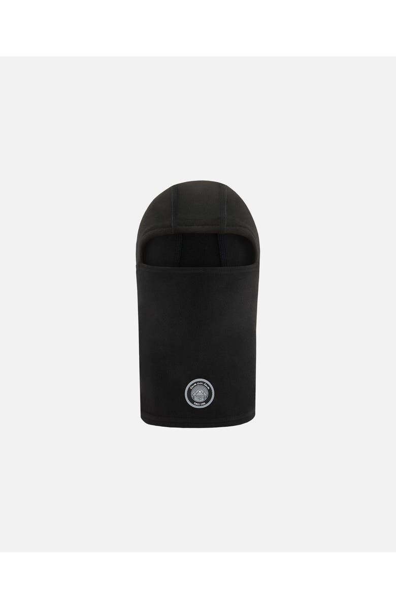 Deux par Deux Kids Unisex Jersey Balaclava Black, Main, color,