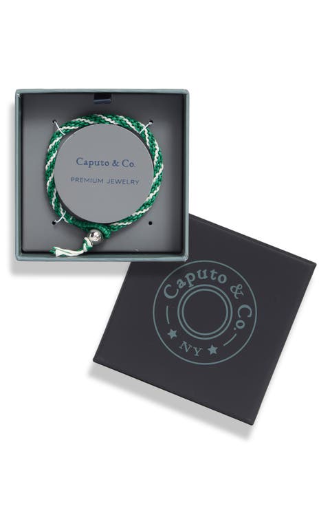 Hand Knotted Stripe Macramé Bracelet