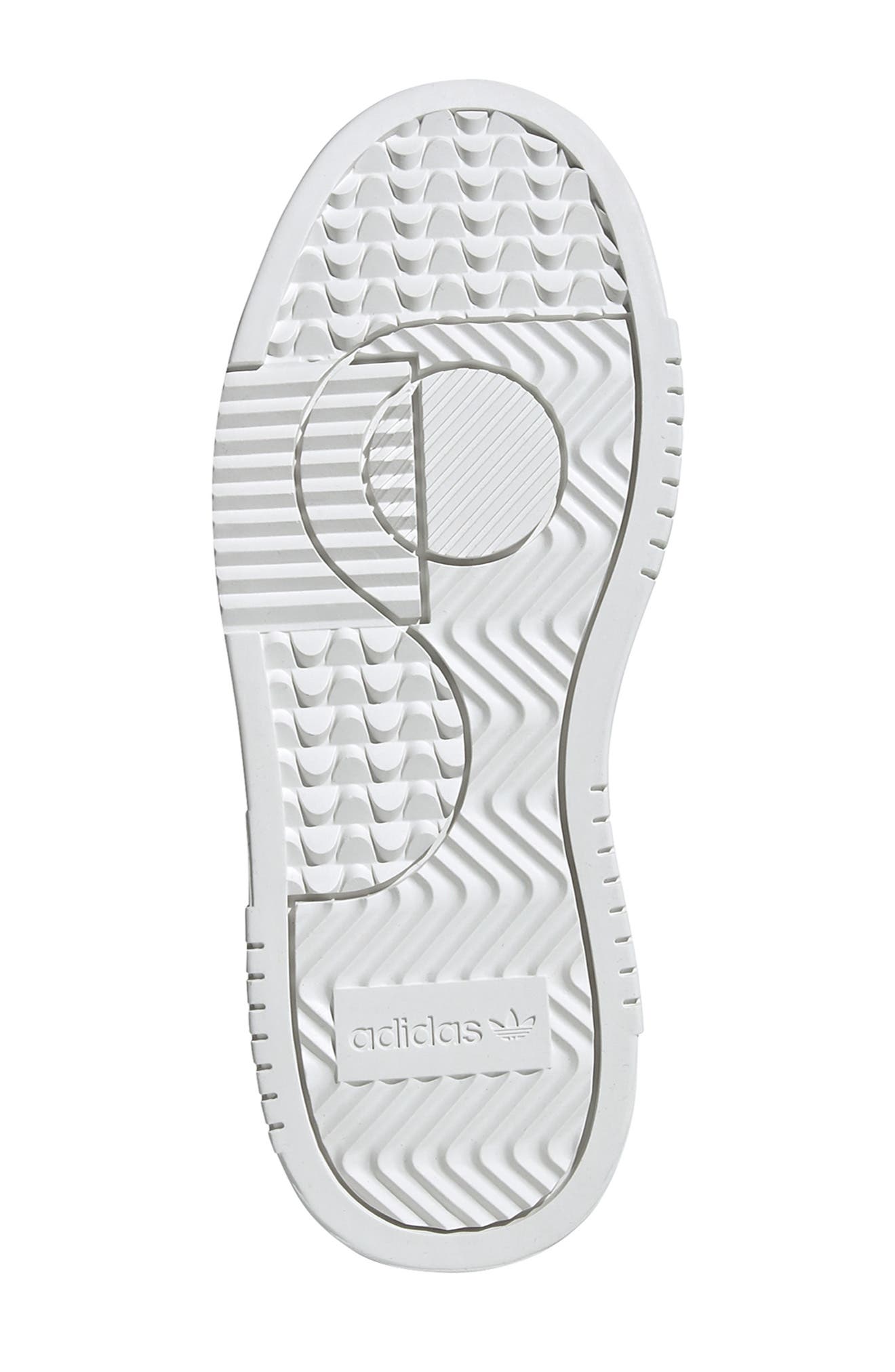 Supercourt Sneaker, Alternate, color, WHITE/ WHITE/ CRYSTAL WHITE