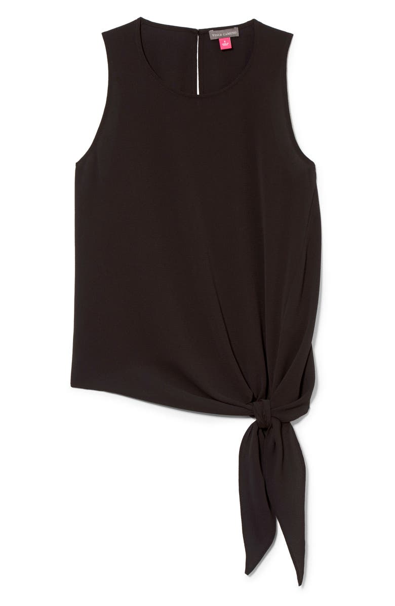 Vince Camuto Sleeveless Tie Front Blouse, Alternate, color, 