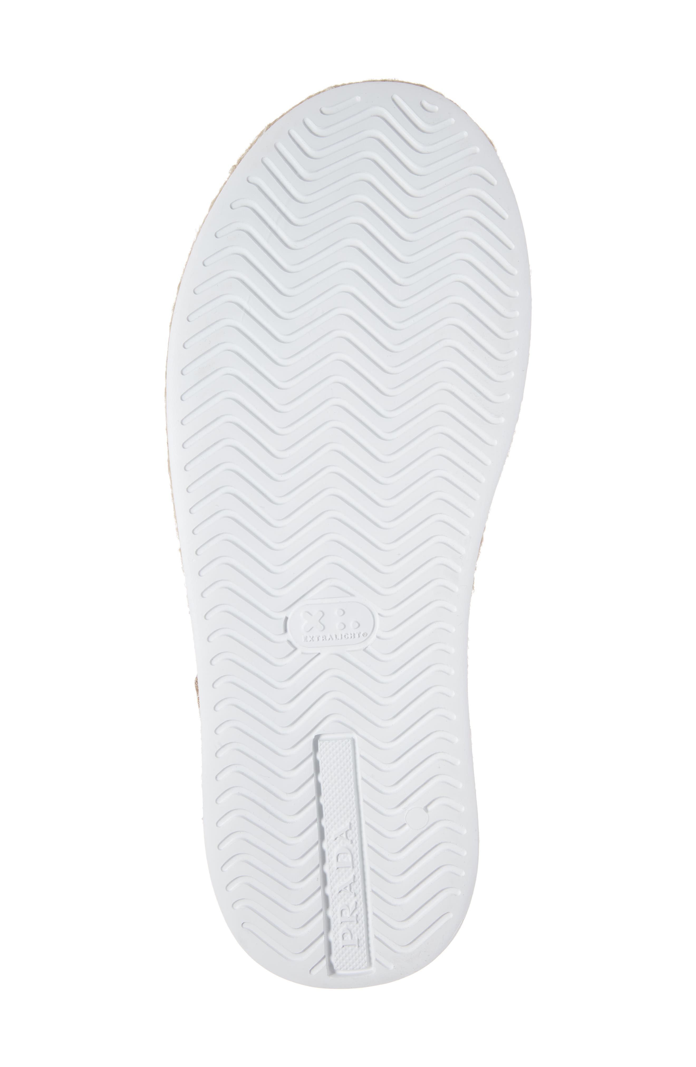 Platform Espadrille Sandal, Alternate, color, NATURAL/ ORANGE